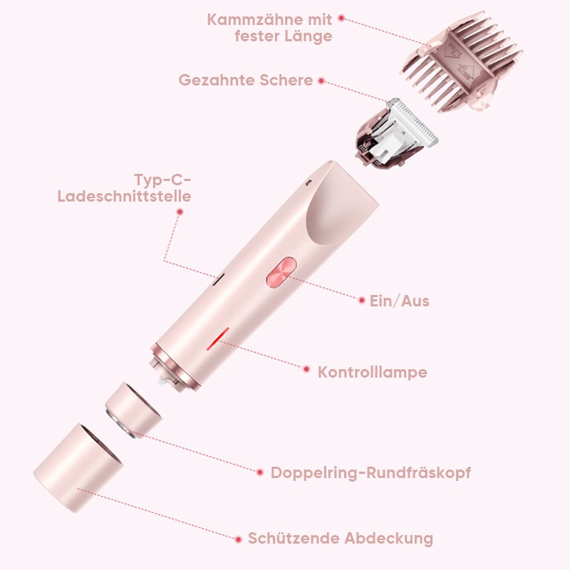 Elektrische Haarschneider für Frauen