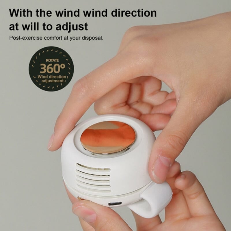 Kleiner Wirbelwind-Clip-Taille-Nackenfächer