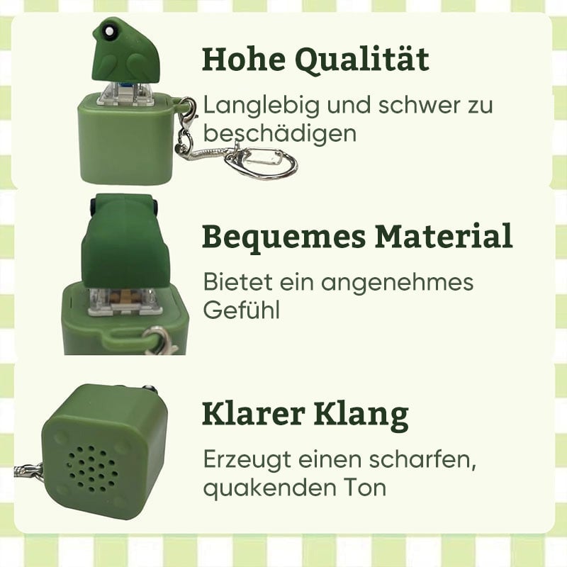Frosch quakendes Fidget-Spielzeug