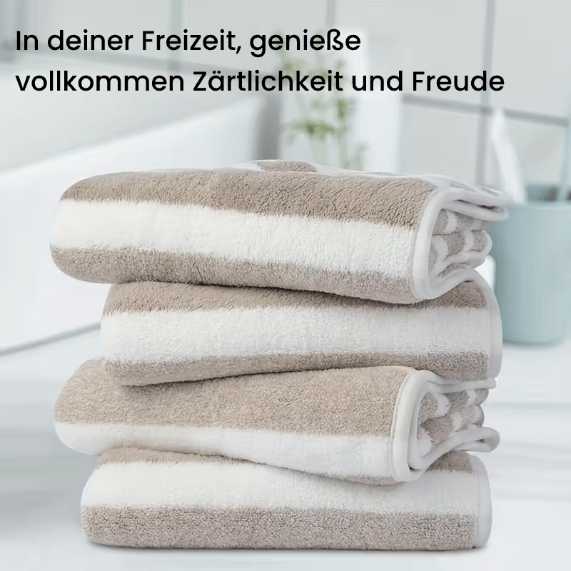 Luxus-Badetuch-Set aus Korallenfleece