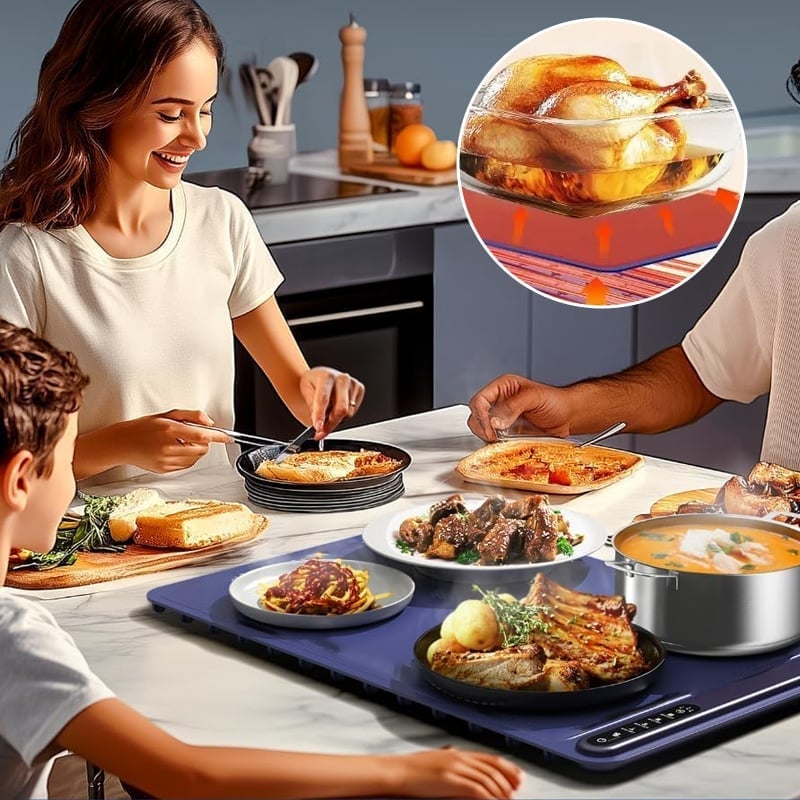 Multifunctional Smart Silicone Food Warmer