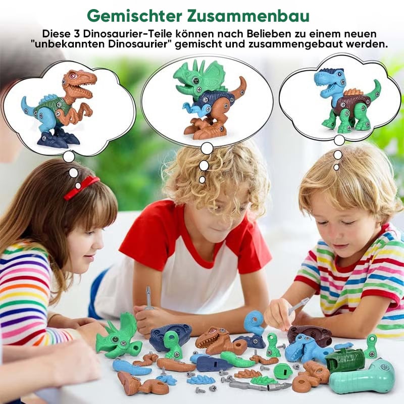 Dinosaurier-Bauspielzeug für Kinder
