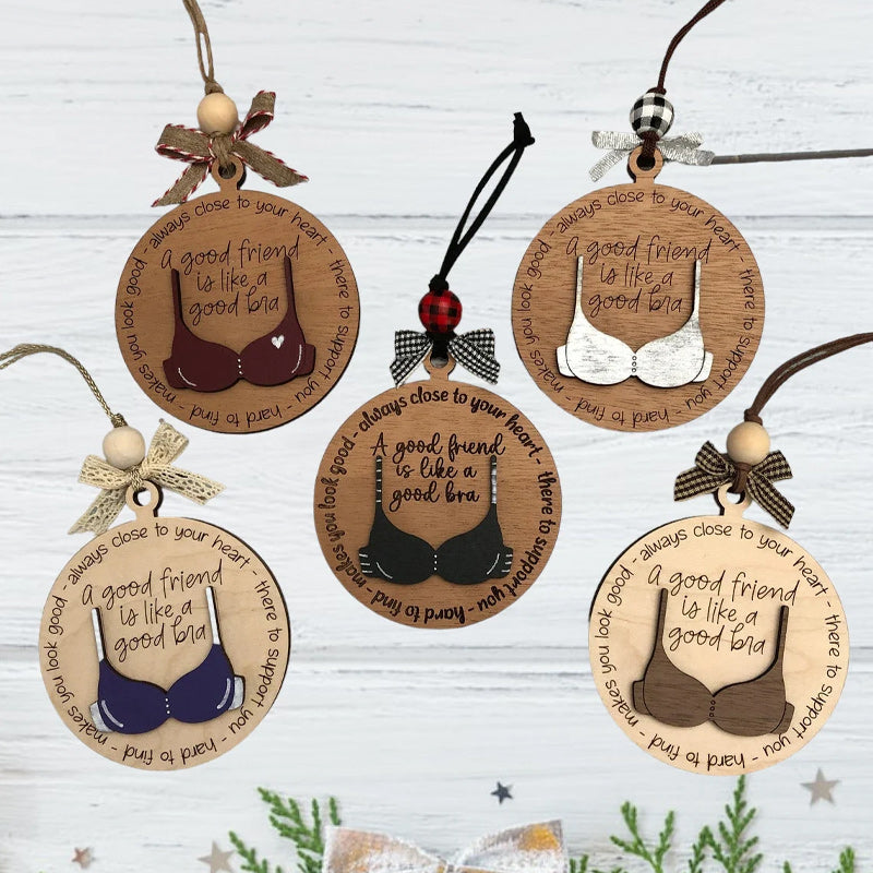 Lustiger Weihnachts-BH-Anhänger