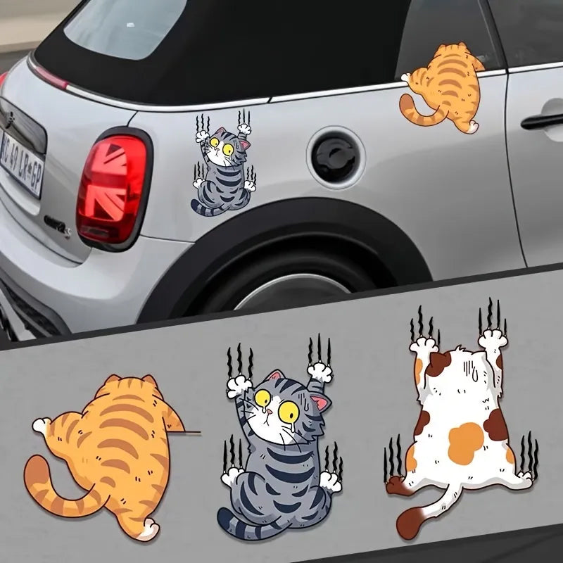 ✨Niedliche Katze Cartoon Auto Aufkleber