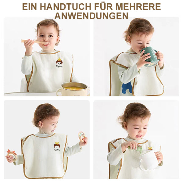 Besticktes Sabberhandtuch für Babys