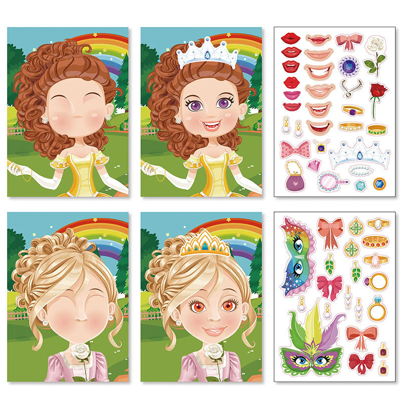 Kleinkind-Stickerbuch für Jungen und Mädchen