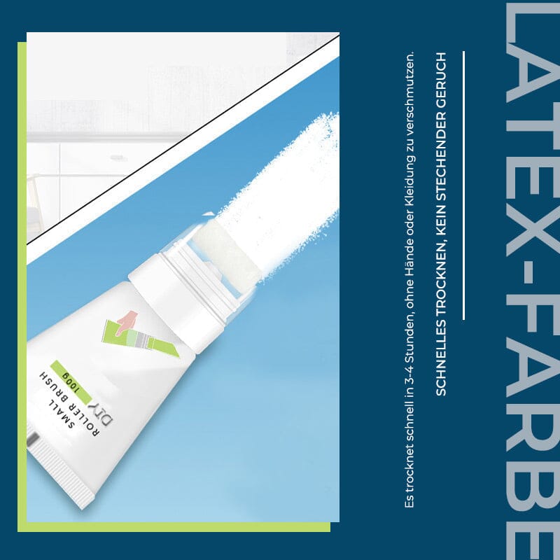 Kleine rollende Latexfarbe für die Wand