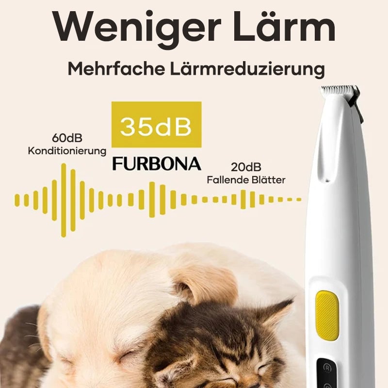 Haustierhaarschneider mit LED-Licht