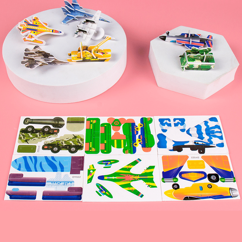 DIY 3D Kreatives Insekten-Papier-Puzzle