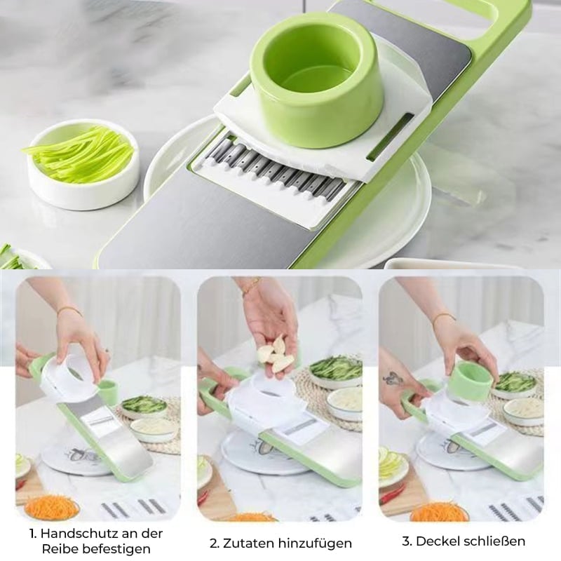 🔪 Der 6-in-1 Gemüseschneider🥕
