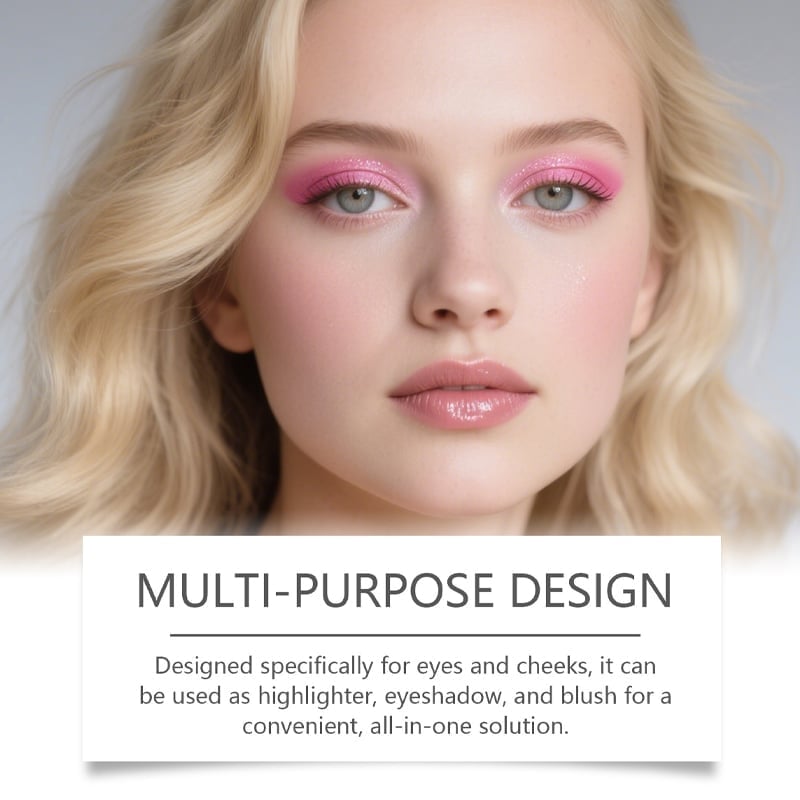 All-in-One Highlighter, Lidschatten & Blush Palette