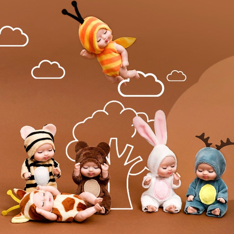 Realistische Mini-Reborn-Babypuppen