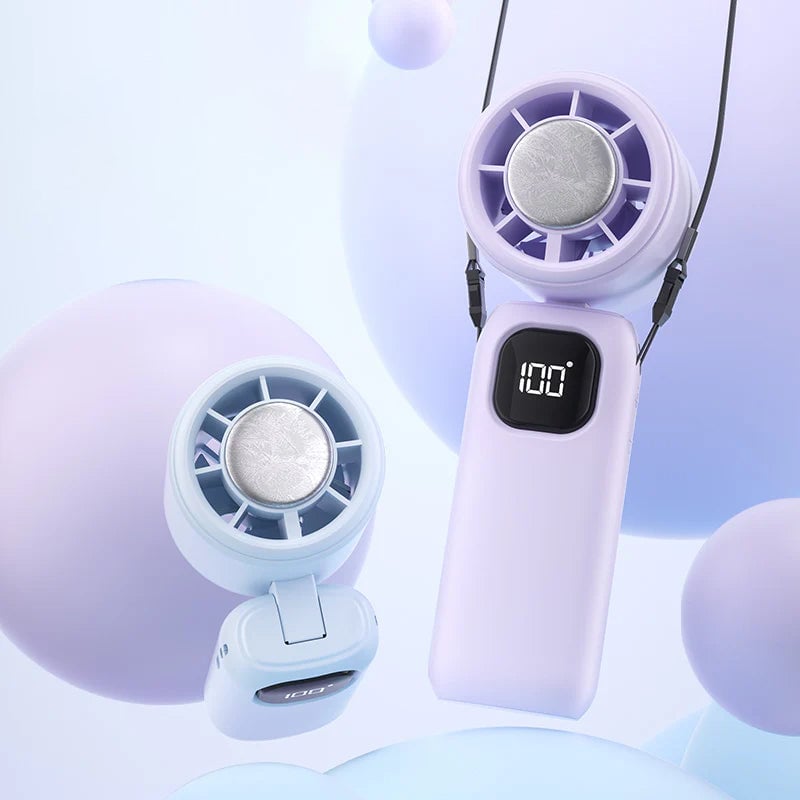 Klappbarer Ice Cooling Handventilator