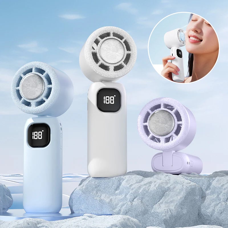 Klappbarer Ice Cooling Handventilator
