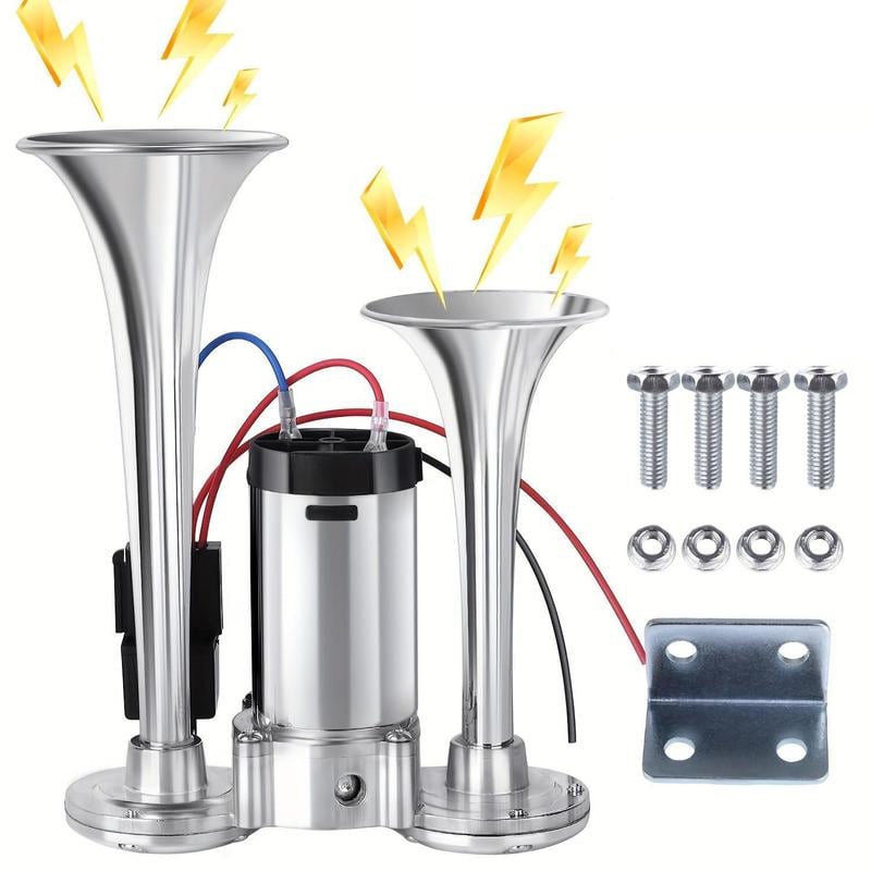 600DB Zweiton-Autohupe aus Metall