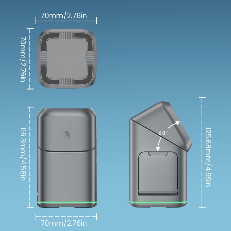 3-in-1 Drahtloses Schnellladegerät