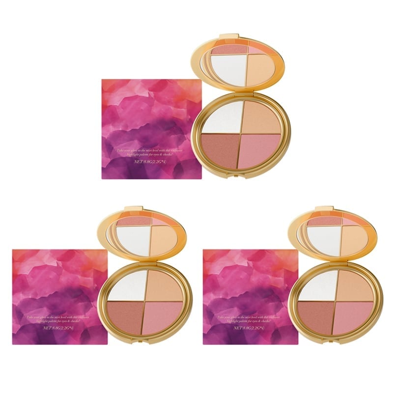 All-in-One Highlighter, Lidschatten & Blush Palette