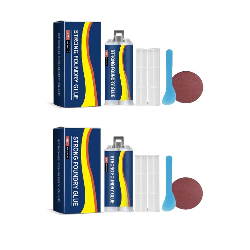 Metallgießerei-Kleber-Set