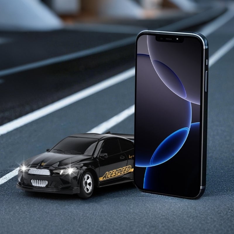 Mini-Drift-Rennwagen mit Fernsteuerung und Beleuchtung