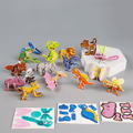 DIY 3D Kreatives Insekten-Papier-Puzzle