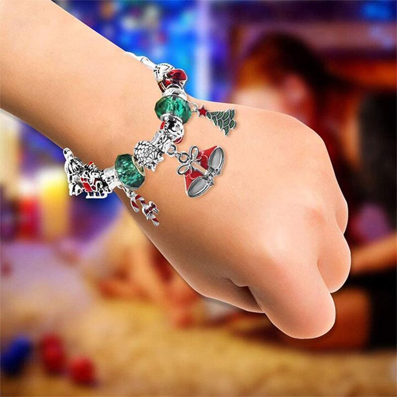 🎁24 Tage Countdown-Kalender DIY Weihnachts-Adventskalender Armbänder Set
