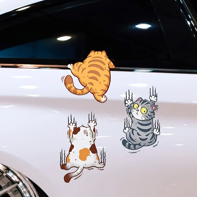 ✨Niedliche Katze Cartoon Auto Aufkleber