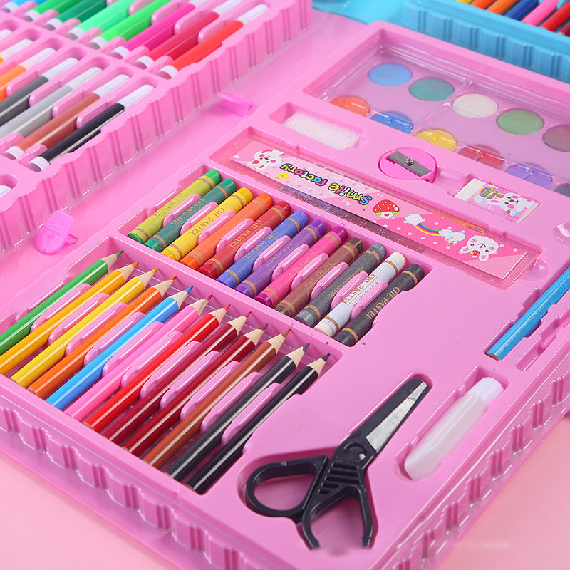 Luxuriöses 6-in-1-Kunst- und Kreativitätsset