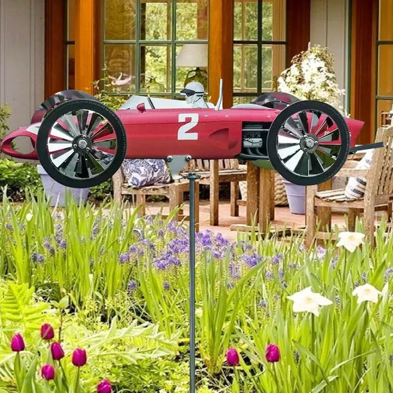 Garten-Racing-Windmühlen-Ornament