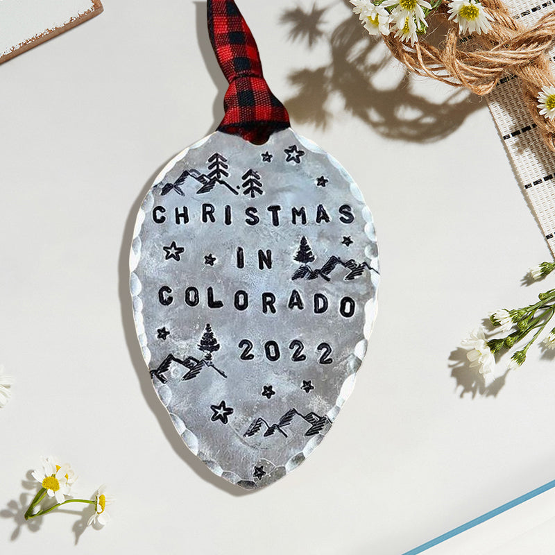 Weihnachten Blatt geschnitzter Schlüsselanhänger