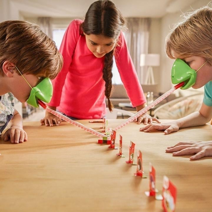 Chamäleonzungen-Schießspiel
