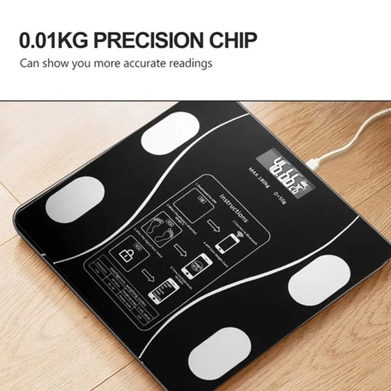 Intelligente Körperfettwaage