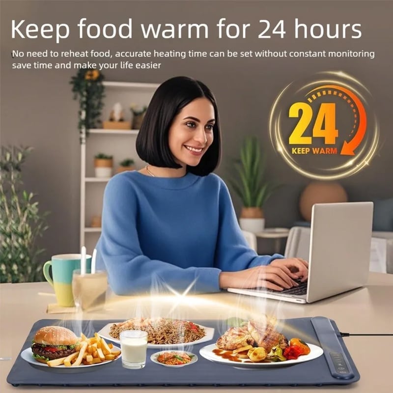 Multifunctional Smart Silicone Food Warmer