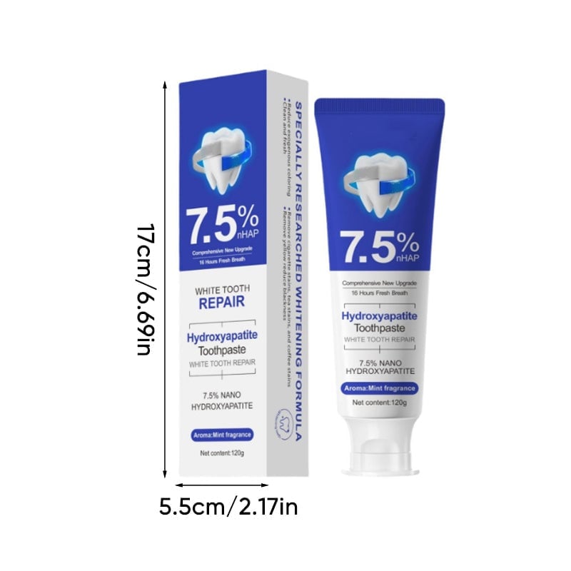 7,5 % Nano-Hydroxylapatit-Zahnpasta