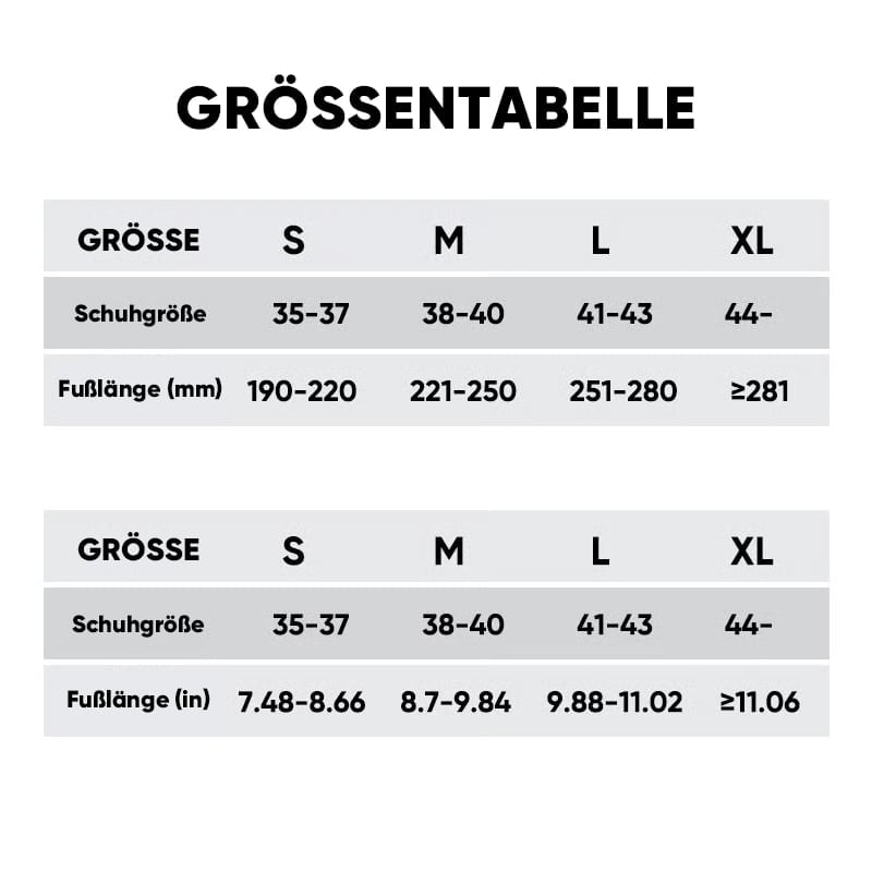 Fußheber-Orthese zur Korrektur und Ausrichtung