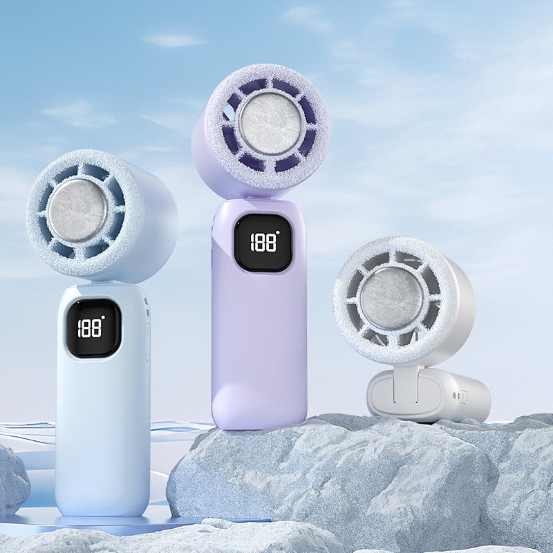 Klappbarer Ice Cooling Handventilator
