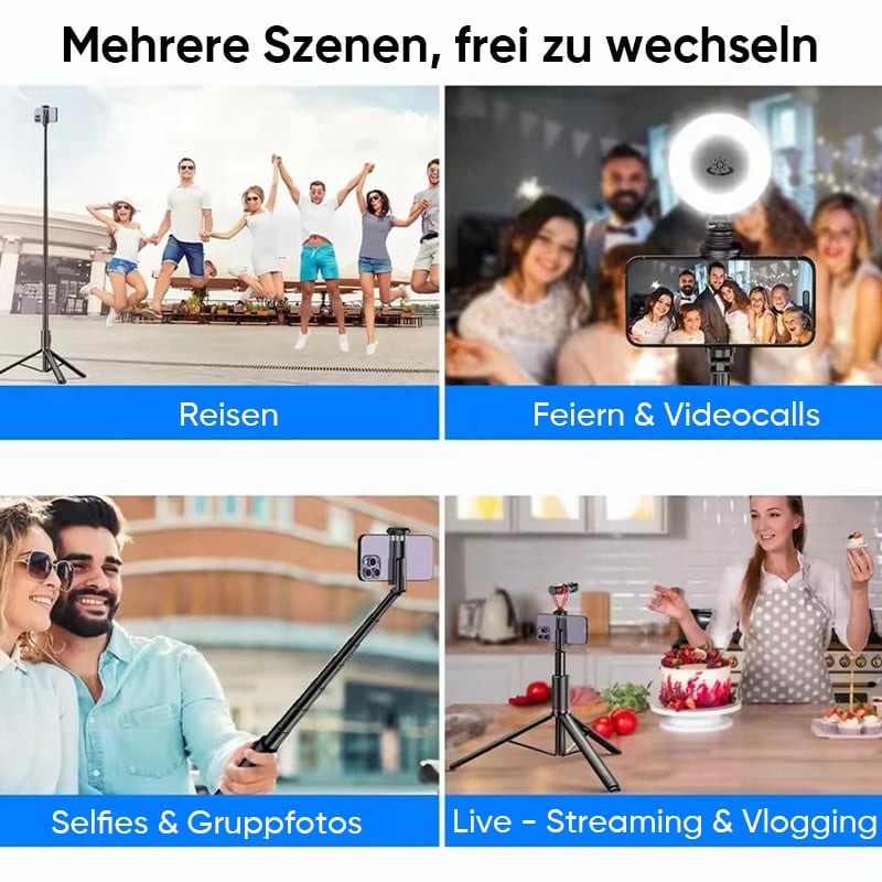 Magnetisches Selfie-Stativ