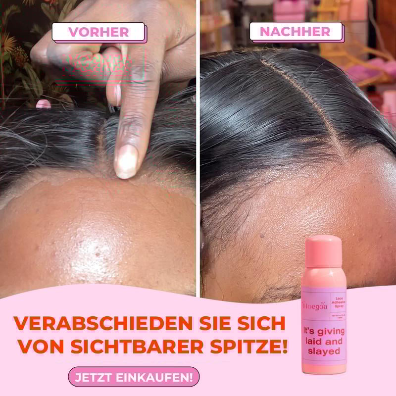 Ascheschmelzendes Spray für Spitzenperücken