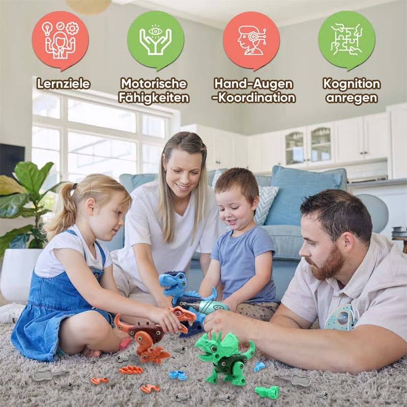 Dinosaurier-Bauspielzeug für Kinder