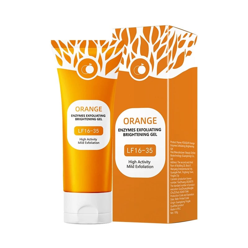 ⭐Orange Enzyme Peeling Gel 50g – Gesichtsreinigungs-Peeling