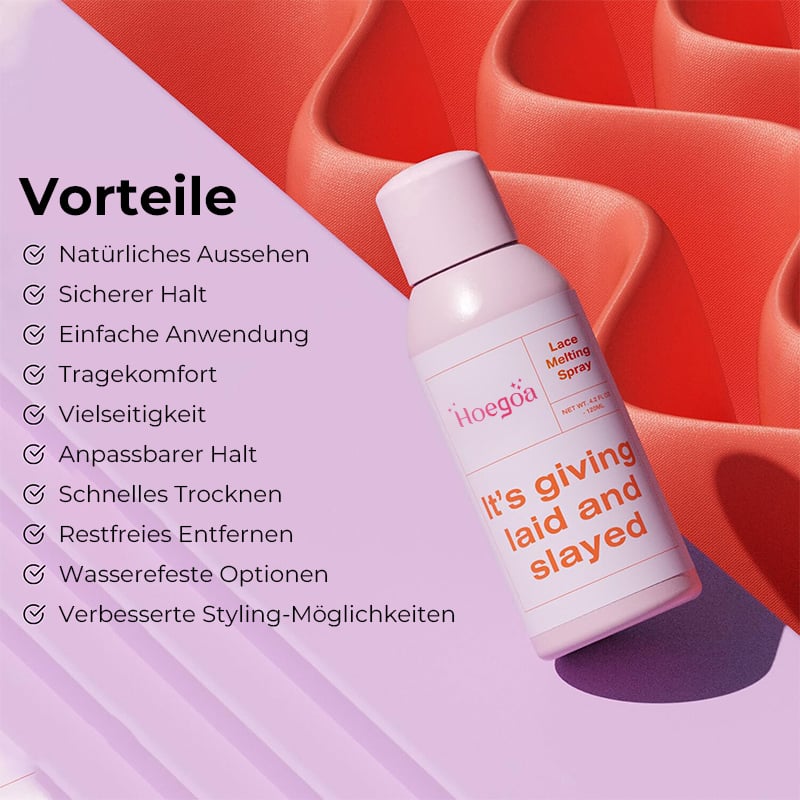 Ascheschmelzendes Spray für Spitzenperücken