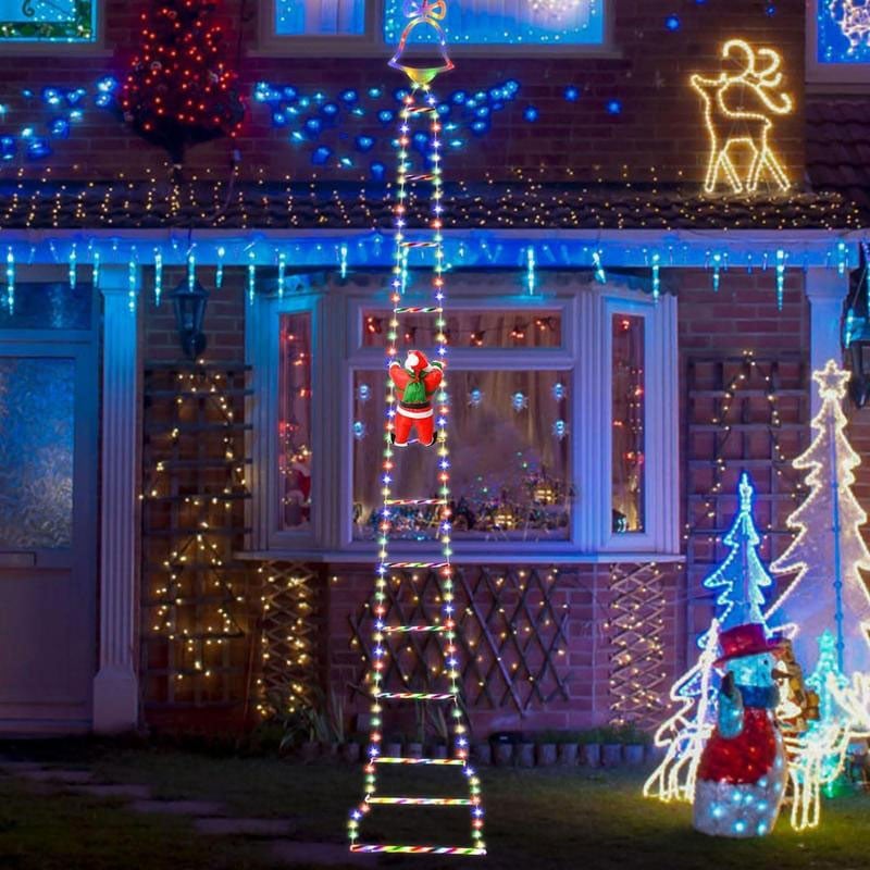 Weihnachtsmann LED-Leiterlicht