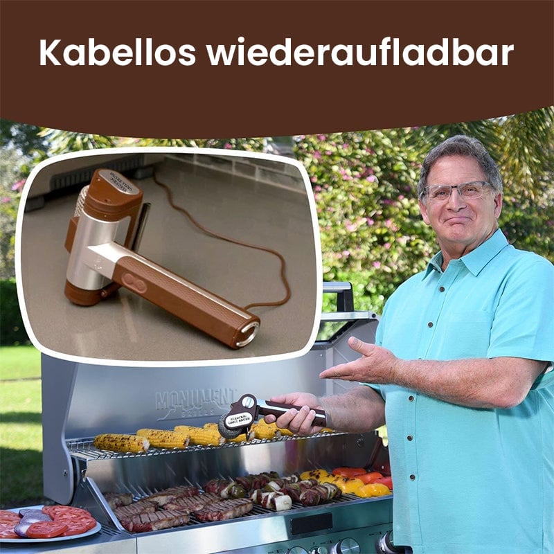 Elektrischer Grillreiniger ohne Borsten