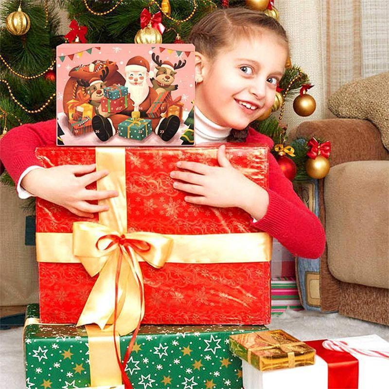 🎁24 Tage Countdown-Kalender DIY Weihnachts-Adventskalender Armbänder Set
