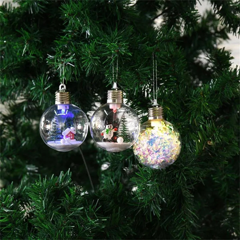 Christbaumschmuck Leuchtkugeln