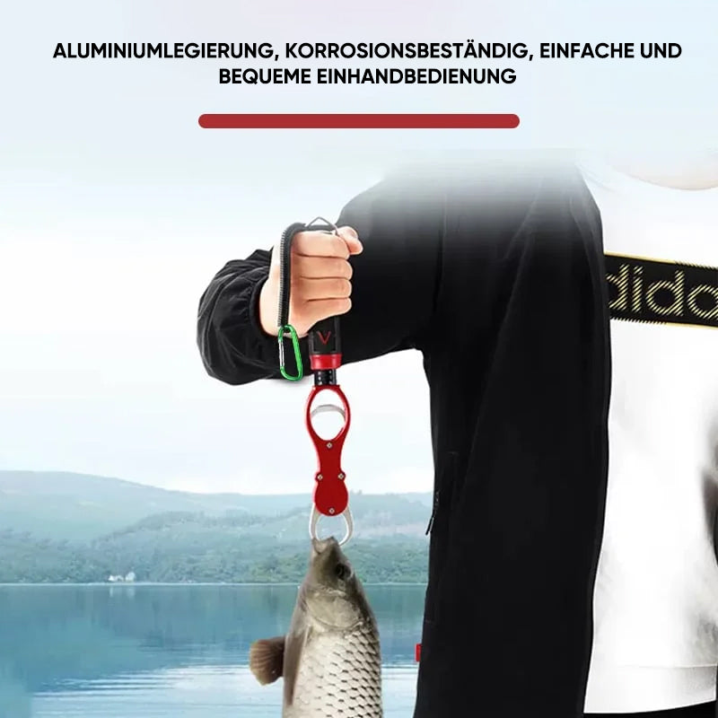Fischkontrollgerät aus Aluminiumlegierung mit Wiegung
