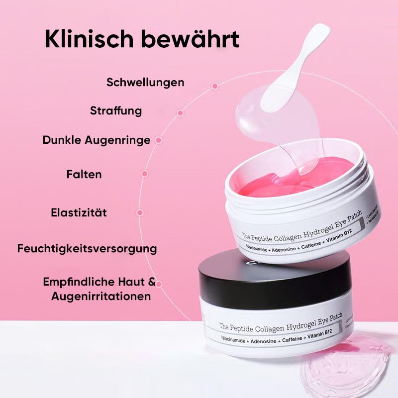 Das Peptid-Kollagen-Hydrogel-Augenpflaster (60 Pflaster)