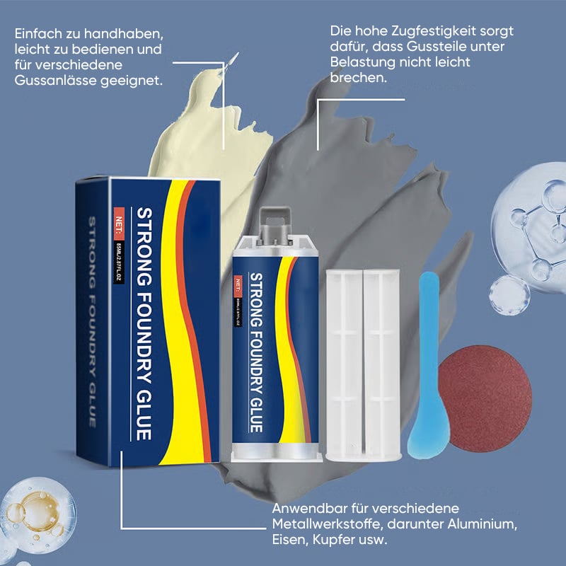 Metallgießerei-Kleber-Set