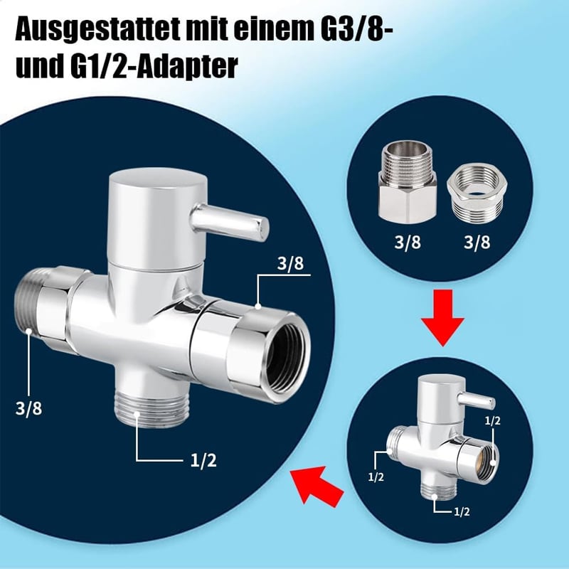 Bidet Edelstahl Handbrause