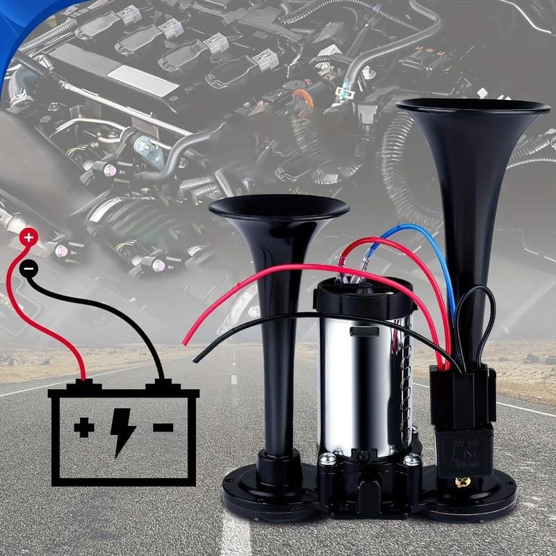 600DB Zweiton-Autohupe aus Metall