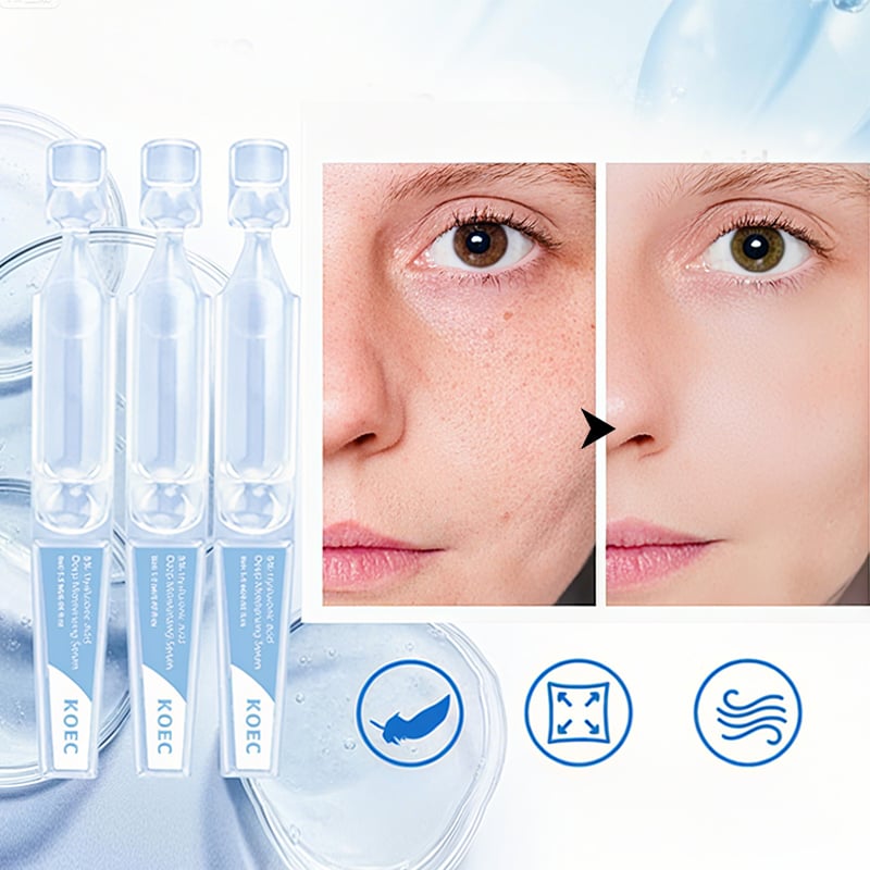 Hyaluronsäure- und Vitamin-C-Essenz für die Einzeldosierung